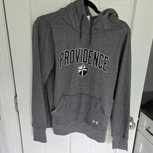 Under Armour Providence College Hooded Gray Sweatshirt Size = Youth Large